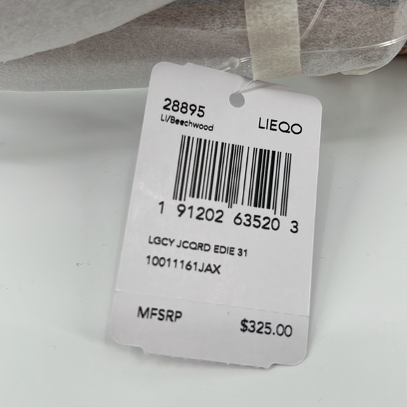 New Coach Edie 31 Jacquard and Leather Shoulder Bag Beechwood - Picture 13 of 13